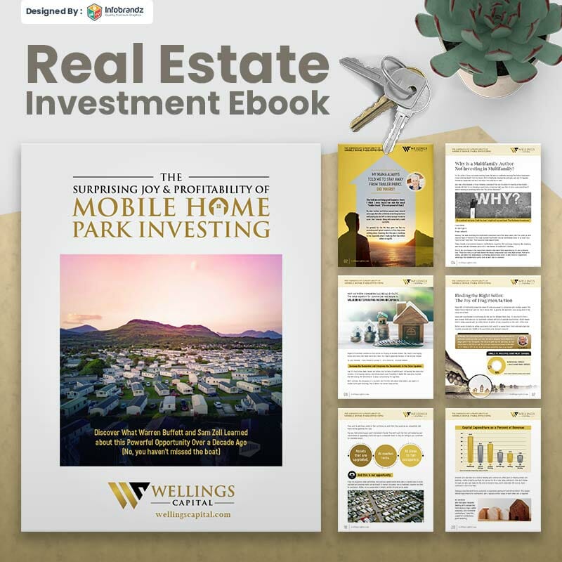Real Estate Ebook,pitch deck,content marketing design agency,presentation design services,Infographic Design Agency